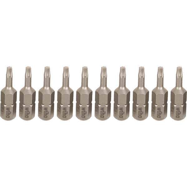 Wiha - T45 Power Bit - 1/4" Drive, 2" OAL - Exact Industrial Supply