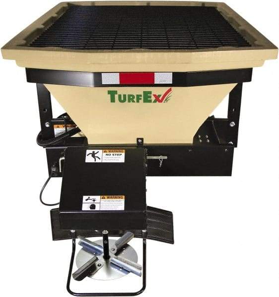 Trynex - 11 Cu Ft Polyethylene Vehicle Mounted Landscape Spreader - 12 Volt - Exact Industrial Supply