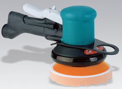 #58455 - 5" - Air Powered Buffing Tool - Exact Industrial Supply