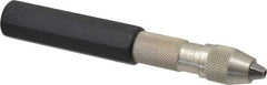 Starrett - 4-1/2" Long, 4.8mm Capacity, Double-End Spring-Action Pin Vise - 4-1/2" Long, 3/8" Body Diam 0.115" Min Capacity - Exact Industrial Supply