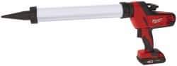 Milwaukee Tool - 10 oz Full Barrel Frame Battery Caulk/Adhesive Applicator - Use with 10 oz Caulks, Adhesives & M18? 25+ Tools - Exact Industrial Supply
