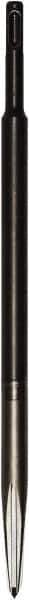 DeWALT - 12" OAL, 0.4" Shank Diam, Point Chisel - SDS Plus Drive, SDS Plus Shank, Steel - Exact Industrial Supply