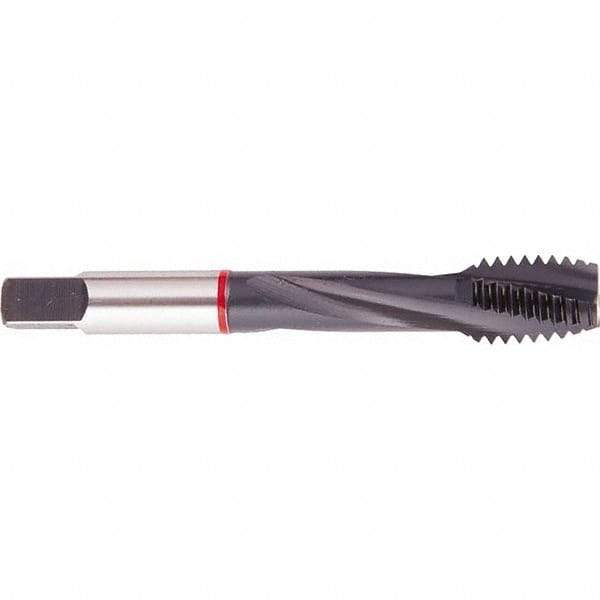Regal Cutting Tools - 5/16-18 UNC 3 Flute 3B Bottoming Spiral Flute Tap - Powdered Metal, Oxide Finish, Right Hand Flute, Right Hand Thread, H3, Series Triple Crown - Exact Industrial Supply