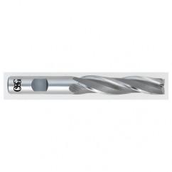3/32 x 3/16 x 3/4 x 2 3 Fl HSS-CO Tapered Center Cutting End Mill - Bright - Exact Industrial Supply