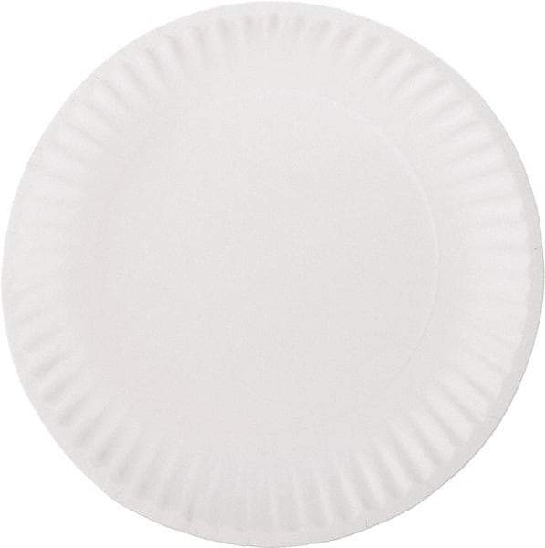 Solo - Paper Plates, 9" - White - Exact Industrial Supply