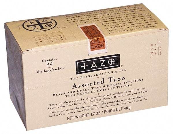 TAZO - Assorted Tea Bags - Exact Industrial Supply