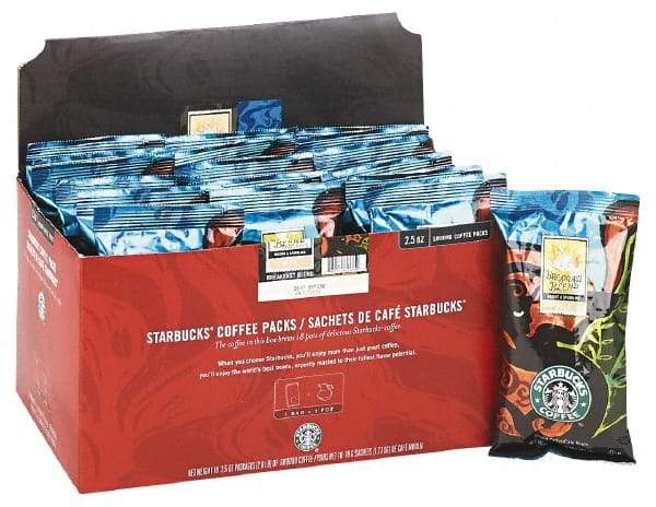 Starbucks - Starbucks Regular Breakfast Blend Coffee, 2.5 oz. Bag - Exact Industrial Supply