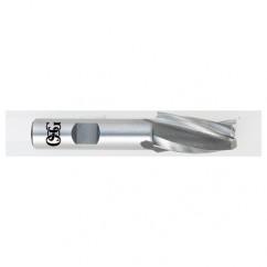 7/64 x 1/2 x 2 x 4 3 Fl HSS-CO Tapered Center Cutting End Mill - Bright - Exact Industrial Supply