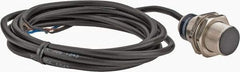 Telemecanique Sensors - PNP, 5mm Detection, Cylinder Shielded, Inductive Proximity Sensor - 3 Wires, IP68, IP69K, 12 to 24 VDC, M18x1 Thread, 1.54 Inch Long x 0.71 Inch Wide - Exact Industrial Supply