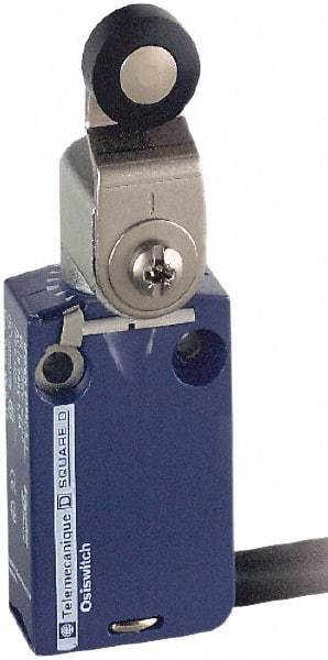 Telemecanique Sensors - SPDT, NC/NO, 240 VAC, 250 VDC, Removable Cable Terminal, Roller Lever Actuator, General Purpose Limit Switch - 1, 2, 6, 12, 13, 4X, 6P NEMA Rating, IP66, IP67, IP68 IPR Rating - Exact Industrial Supply
