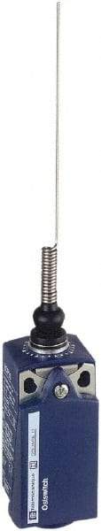 Telemecanique Sensors - SPDT, NC/NO, 240 VAC, 250 VDC, Screw Terminal, Cat Whisker Actuator, General Purpose Limit Switch - 1, 2, 4, 6, 12, 13 NEMA Rating, IP66, IP67 IPR Rating - Exact Industrial Supply