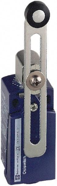 Telemecanique Sensors - SPDT, NC/NO, 240 VAC, 250 VDC, Screw Terminal, Roller Lever Actuator, General Purpose Limit Switch - 1, 2, 4, 6, 12, 13 NEMA Rating, IP66, IP67 IPR Rating - Exact Industrial Supply
