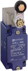 Telemecanique Sensors - SPDT, NC/NO, 240 VAC, 250 VDC, Screw Terminal, Roller Lever Actuator, General Purpose Limit Switch - 1, 2, 3, 4, 12 NEMA Rating, IP66 IPR Rating - Exact Industrial Supply