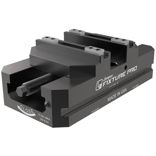 130 mm Jaw Width × 12-240 mm Jaw Opening Capacity, Fixture-Pro 130mm Self-Centering Vise