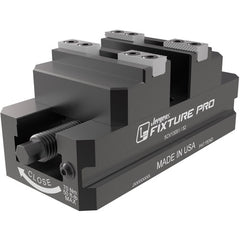 75 mm Jaw Width × 12-145 mm Jaw Opening Capacity, Fixture-Pro 75mm Self-Centering Vise