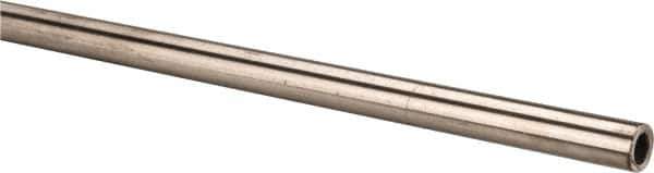 Value Collection - 6' Long, 1/2" OD, 304 Stainless Steel Tube - 0.083" Wall Thickness - Exact Industrial Supply