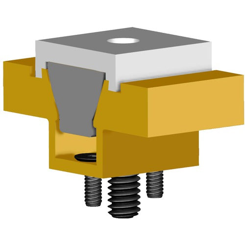 Model 60050-8-32 Thread Size - Machinable Uniforce Clamp with Locking Plate - Exact Industrial Supply