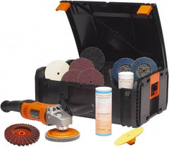 WALTER Surface Technologies - 6" Pad Diam, 2,000 to 7,300 RPM, Handheld Electric Buffer - 12.4 Amps, 120 Volts - Exact Industrial Supply