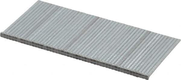 Stanley Bostitch - 16 Gauge 1-1/2" Long Finishing Nails for Power Nailers - Steel, Galvanized Finish, Straight Stick Collation, Chisel Point - Exact Industrial Supply