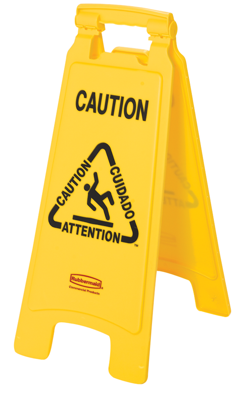 Wet Floor Sign - Yellow - Exact Industrial Supply