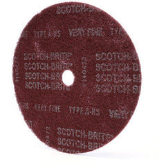 Scotch-Brite High Strength Disc HS-DC A/O Very Fine 12″ × 1-1/4″ - Exact Industrial Supply