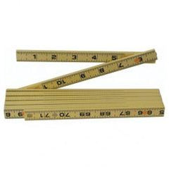 #61609 - MaxiFlex Folding Ruler - with 6' Inside Reading - Exact Industrial Supply