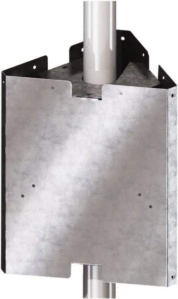 Rubbermaid - 2 L Lotion Soap Dispenser Hardware - Plastic, Stand, Silver - Exact Industrial Supply