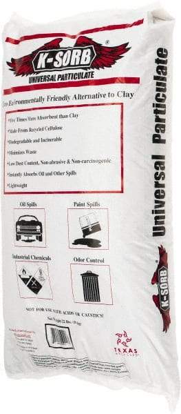 Value Collection - 22 Lb Bag Granular Absorbent - Universal Use - Exact Industrial Supply