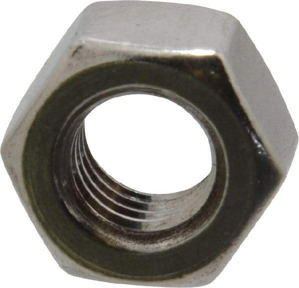 Value Collection - M8x1.25 Metric Coarse Stainless Steel Right Hand Heavy Hex Nut - 13mm Across Flats, 8mm High, Uncoated - Exact Industrial Supply