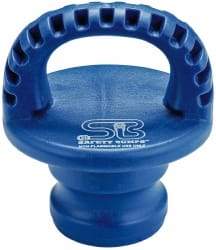 Made in USA - 4" Thread Hydrant Safety Bump Cap - Polyurethane - Exact Industrial Supply