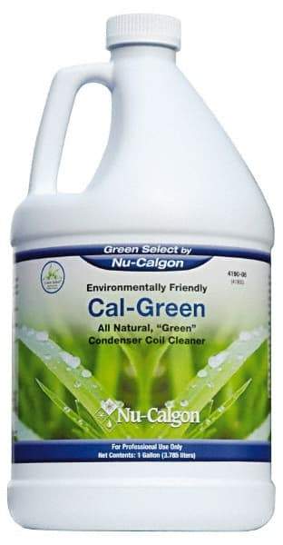 Nu-Calgon - 1 Gal HVAC Coil Cleaner - Alkaline Formula, Air Cooled Condenser Coils - Exact Industrial Supply