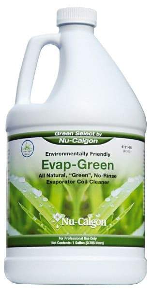 Nu-Calgon - 1 Gal HVAC Coil Cleaner - Alkaline Formula, Evaporator Coils & Drain Pans - Exact Industrial Supply