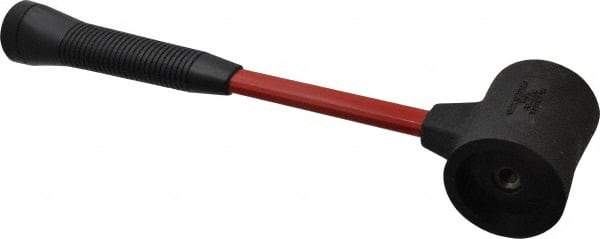 Proto - 2 Lb Head 2-1/2" Face Soft Face Hammer without Faces - 14-3/4" OAL, Fiberglass Handle - Exact Industrial Supply