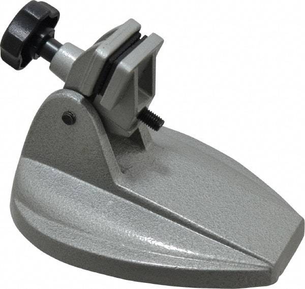 Value Collection - Micrometer Stand - 0 to 100mm, Use with Depth Micrometers - Exact Industrial Supply