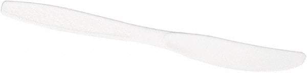 Solo - SOLO Cup Company Guildware Heavyweight Plastic Knives - White - Exact Industrial Supply