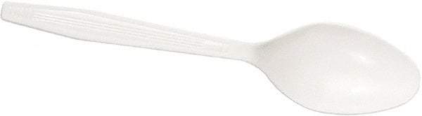 Boardwalk - Boardwalk Full-Length Polystyrene Cutlery, Teaspoon - White - Exact Industrial Supply