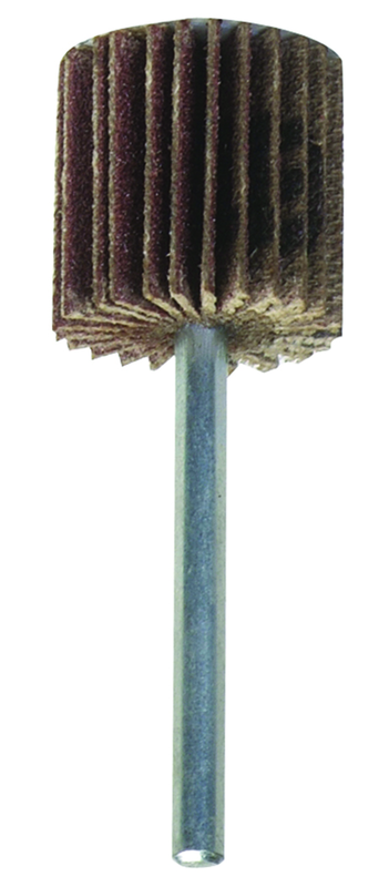 5 x 1-1/2 x 5/8" - 40 Grit - Ceramic Aluminum Oxide - Flap Wheel - Exact Industrial Supply