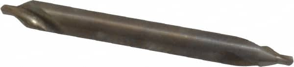 Cleveland - #1 Plain Cut 60° Incl Angle High Speed Steel Combo Drill & Countersink - Exact Industrial Supply