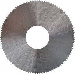 Controx - 2" Diam x 0.018" Blade Thickness x 5/8" Arbor Hole Diam, 100 Tooth Slitting and Slotting Saw - Arbor Connection, Right Hand, Uncoated, High Speed Steel, Concave Ground - Exact Industrial Supply
