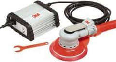3M - 6 Inch Pad, 10,000 OPM, Electric Orbital Sander - Round, Palm Sander, 5 Amps - Exact Industrial Supply