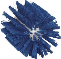 Vikan - 4" Diam Polyester Tube Brush - 6-1/2" OAL, 5-1/4" Head Length, Polypropylene Handle - Exact Industrial Supply
