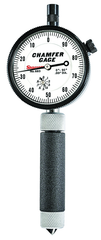 683M-1Z 0-9.5MM CHAMFER GAGE - Exact Industrial Supply