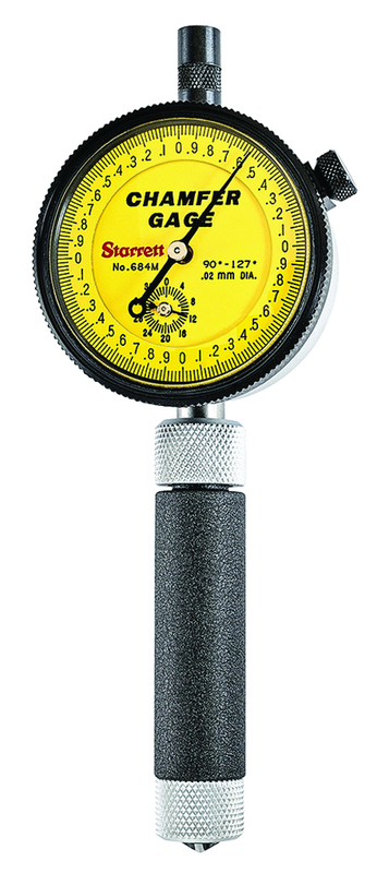 684M-1Z 0-9.5MM CHAMFER GAGE - Exact Industrial Supply