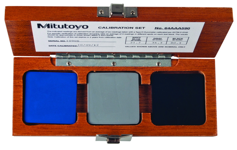 DUROMETER TEST BLOCK SET(D) - Exact Industrial Supply