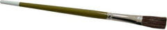 Wooster Brush - Ox Hair Artist's Paint Brush - 1/2" Wide, 1" Bristle Length, 7-1/8" Plastic Handle - Exact Industrial Supply