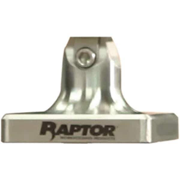 Raptor Workholding - 1-7/16" High x 2.07" Wide x 2.07" Long Dovetail Vise - 9/32" Jaw Opening Capacity, 5/64" High x 0.478" Wide Jaw, For 4 & 5 Axis Workholding Systems - Exact Industrial Supply