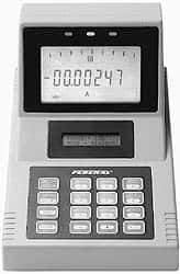 Mahr - Remote Data Collection Dynamic Reset Remote Pushbutton - 1.5 m Overall Length, For Use with 832 Dimension Air Gaging, Millitron 832 Digital Electronic Amplifier - Exact Industrial Supply