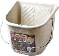 Wooster Brush - 7" Roller Compatible Single Pail Paint Bucket - 2 Qt Capacity, 11-1/4" Wide, Polypropylene - Exact Industrial Supply