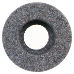 1″ × 1″ × 3/8″ 32A Internal Wheel Type 05 Recessed One Side 1/2″ × 1/2″, 60 Grit Aluminum Oxide 32A60-KVBE - Exact Industrial Supply