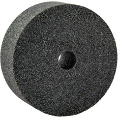 3″ × 1″ × 1/2″ 37C Dressing Wheel Type 01 Straight 60 Grit Silicon Carbide - Exact Industrial Supply